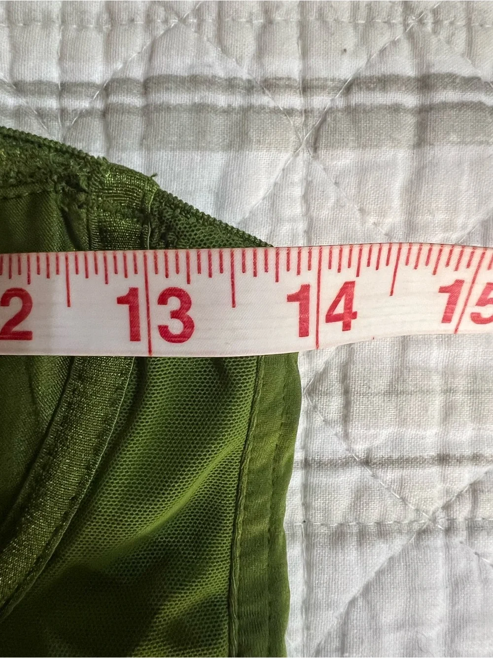 Victoria’s Secret Longline Bralette In Vibrant Olive Green Underwire Size XS